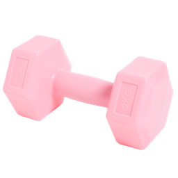 Elle mancuerna dumbbell rosado 2KG