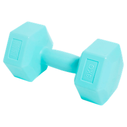 Elle mancuerna dumbbell verde agua 3KG